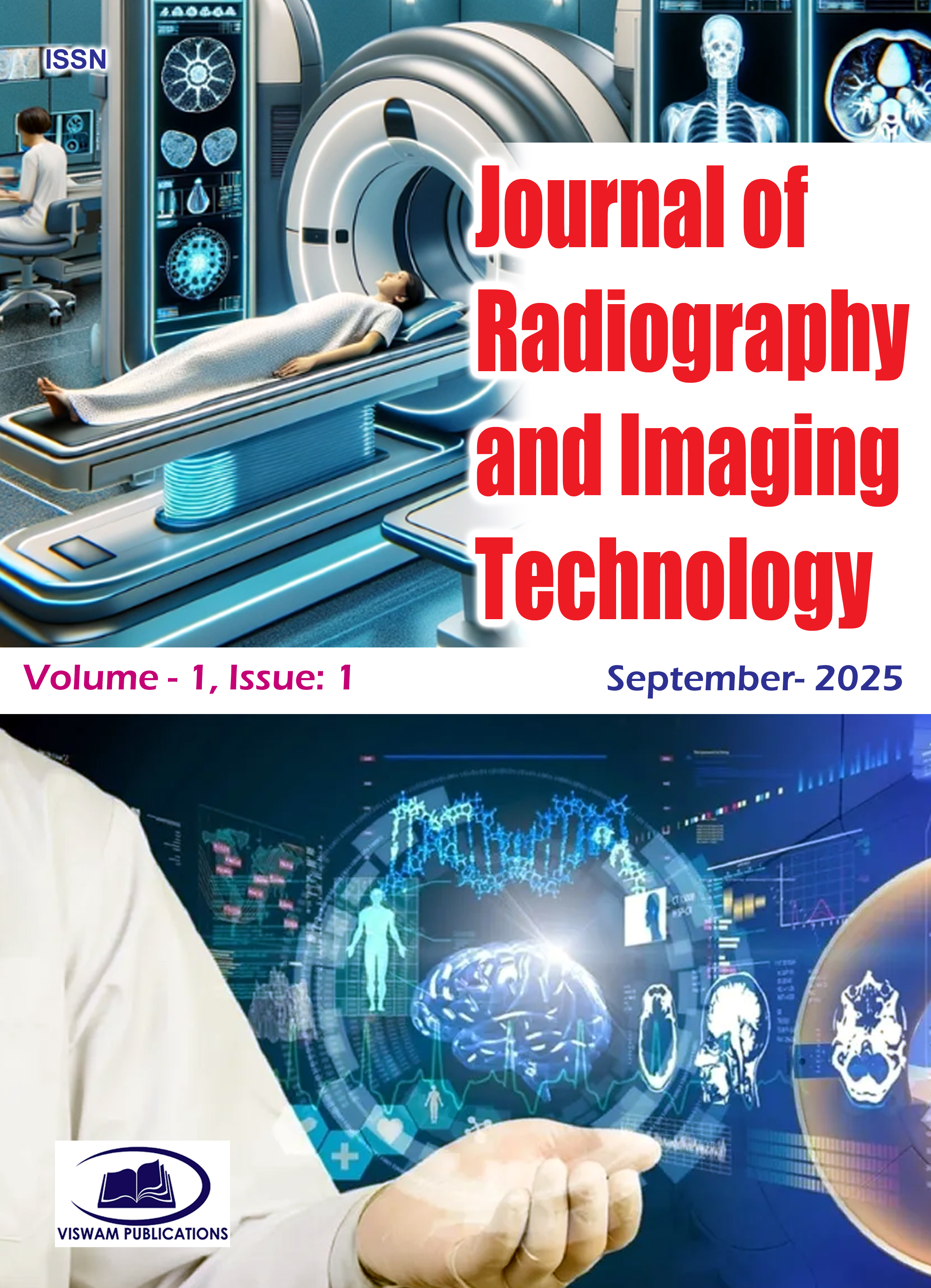 Cover image of Volume 1, Issue 1 (2025) of the Journal of Radiography and  Imaging Technology